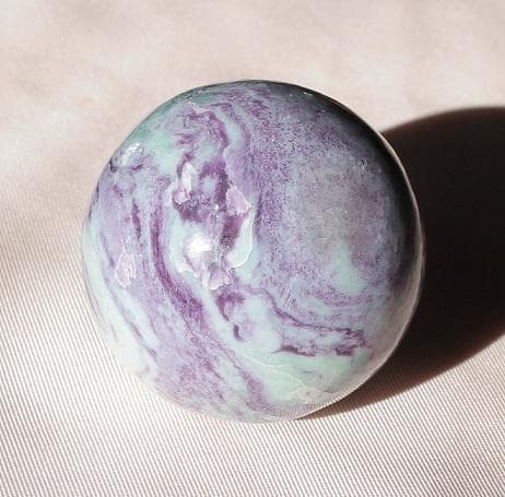 ケンメレライト（カメレライト）サーペンティン・スフィア/玉kms07