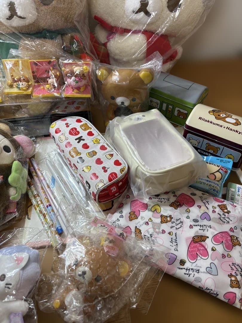 リラックマ まとめて　ぬいぐるみ　ペンケース　フィギュア　ボールペンなど