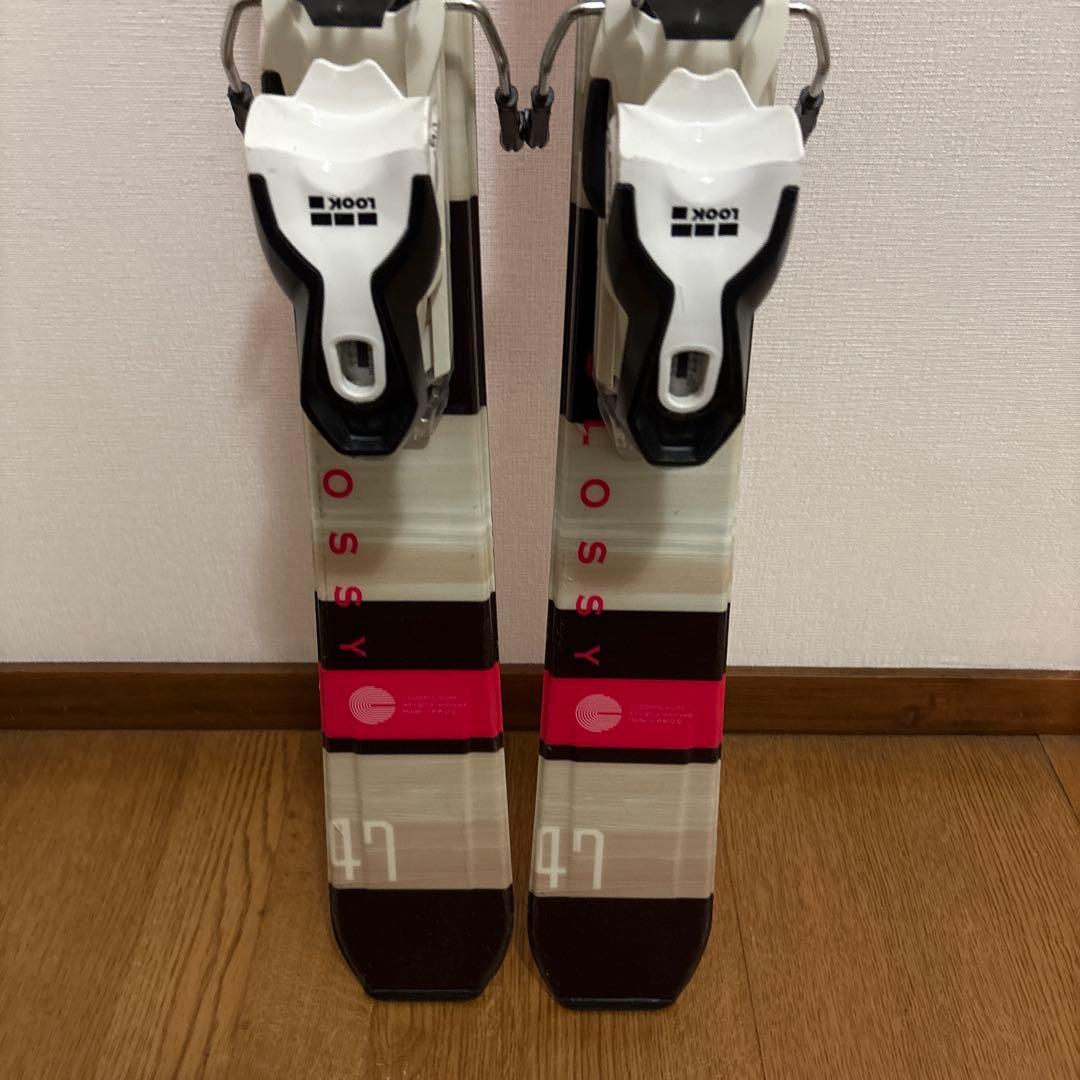 初心者向けスキー板、ブーツ、ストックセット