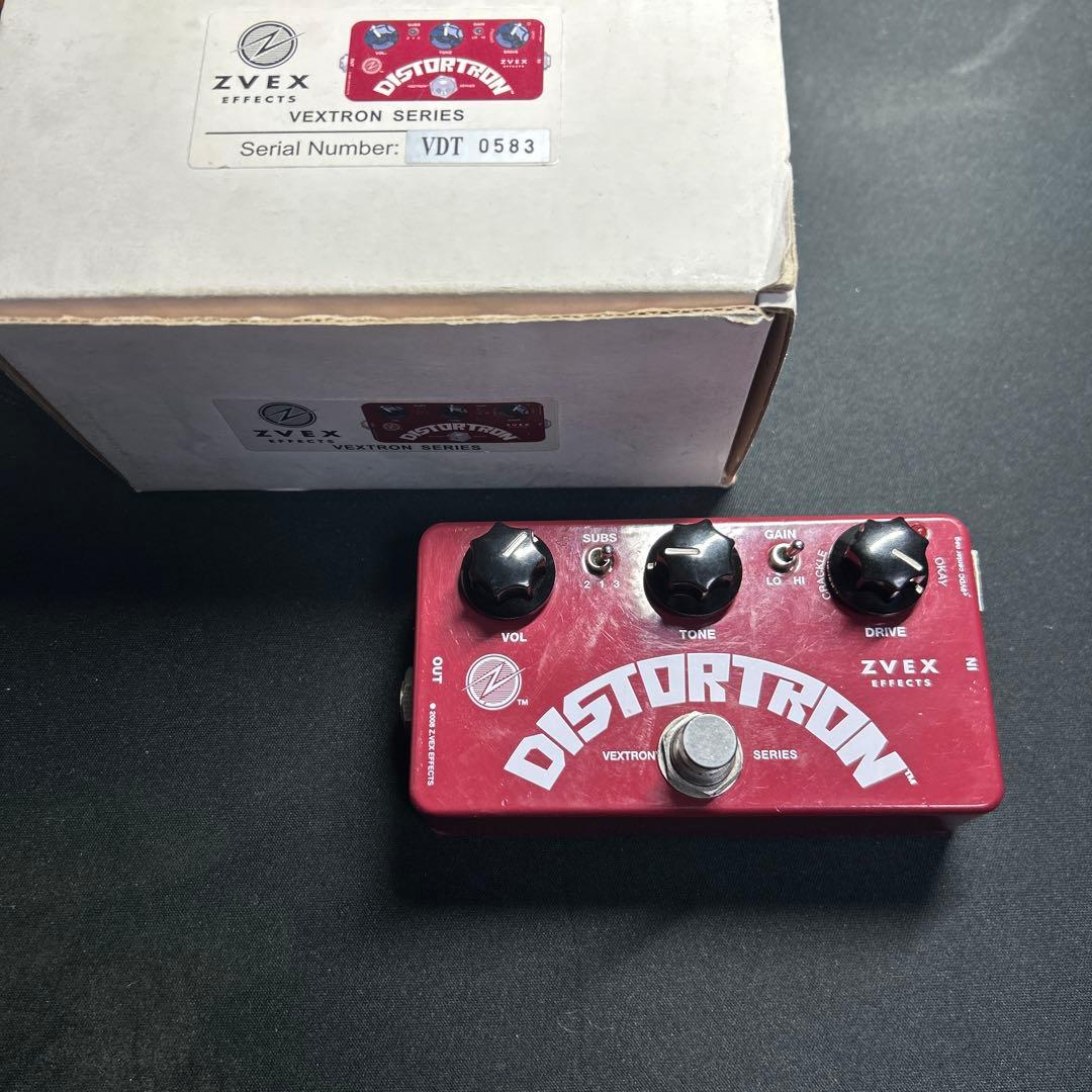 ギター ZVEX DISTORTRON