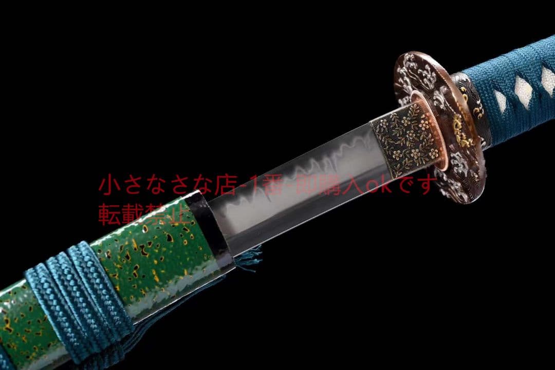 《緑陰脇差》武具　刀装具　日本刀　模造刀 居合刀