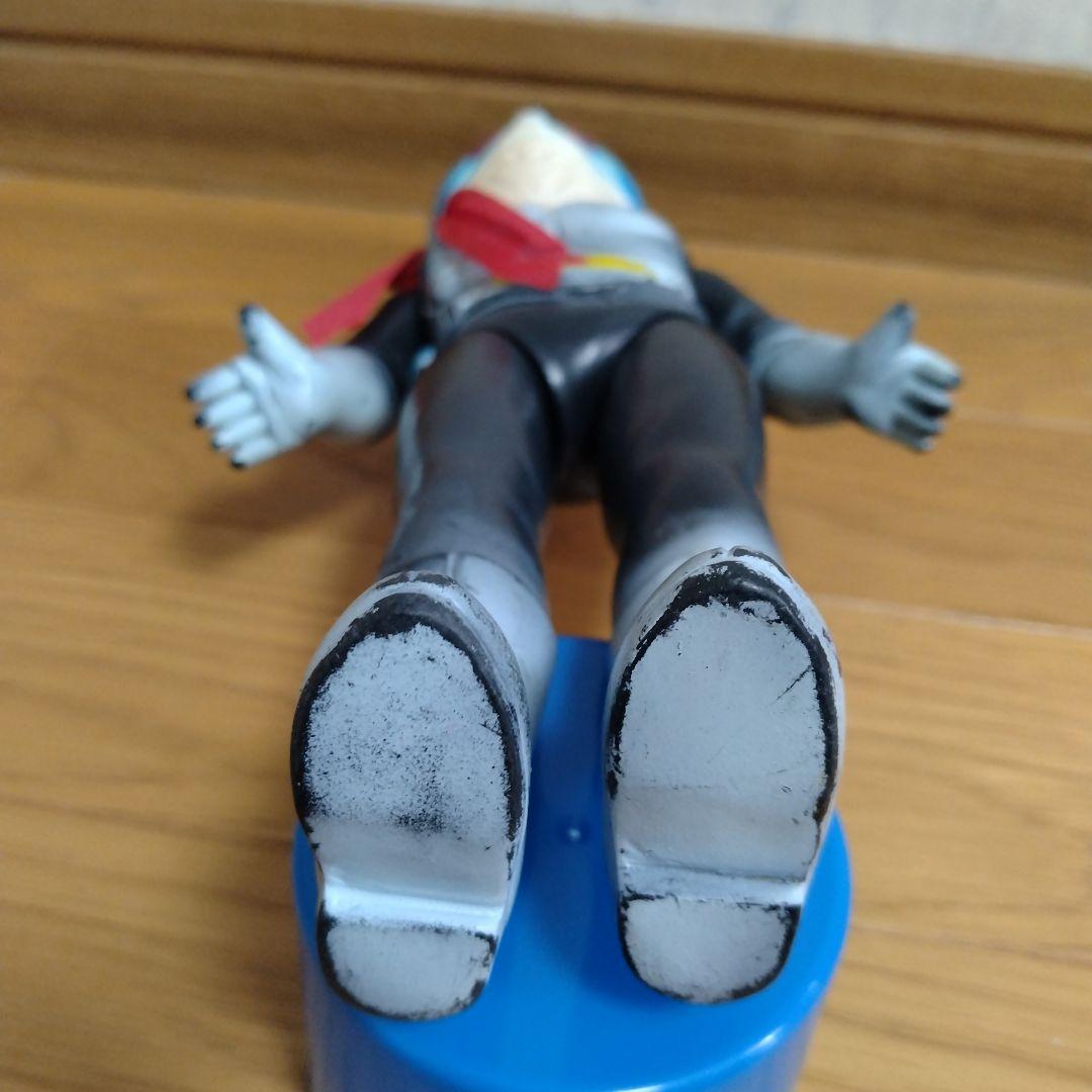 放映当時物　大サイズ　仮面ライダー　昭和レトロ　貴重なブルーマスク　面取れ