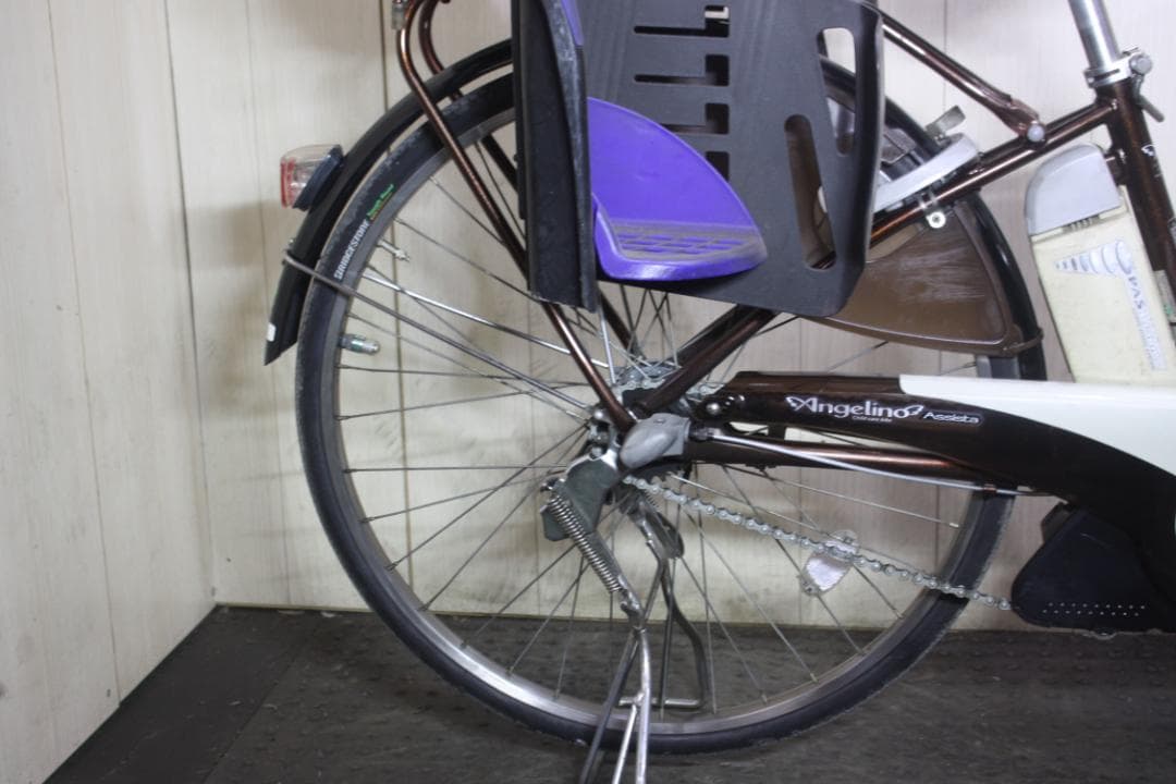 ブリヂストンアンジェリーノAG26L8 22-26型大容量8.1AH 3段LED