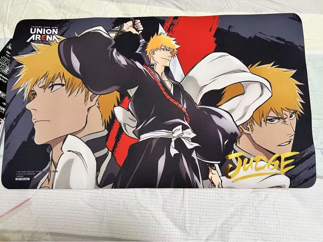 ユニオンアリーナ JUDGE プレイマット 黒崎一護 BLEACH 新品未開封