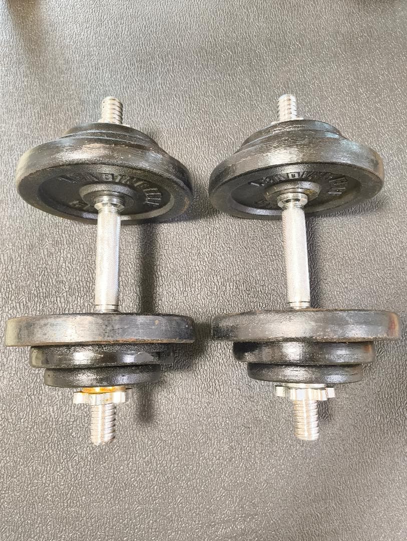 リーディングエッジ 片手20kg×2個 ダンベルセット