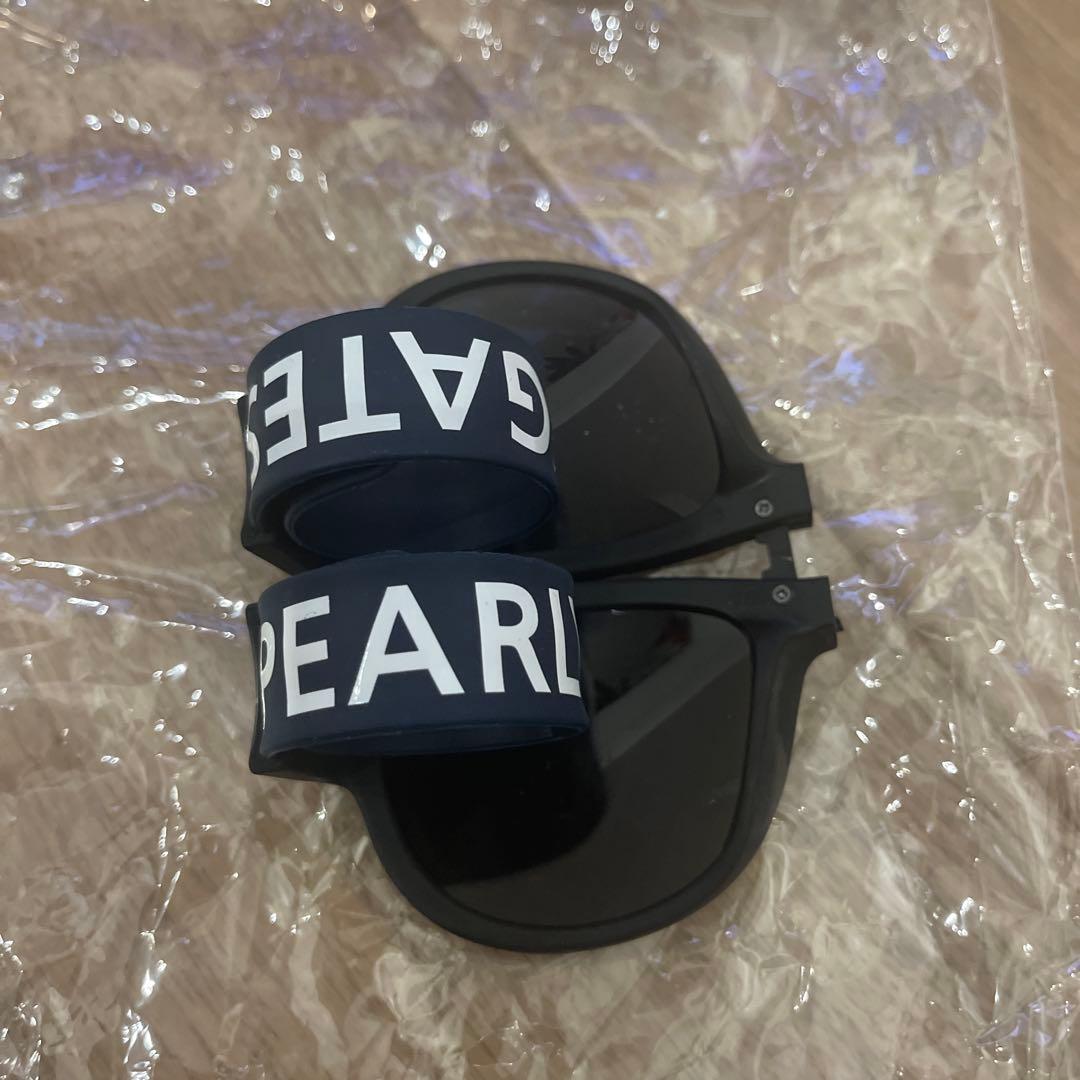 希少レア パーリーゲイツ PEARLY GATES 折りたたみサングラス 未使用