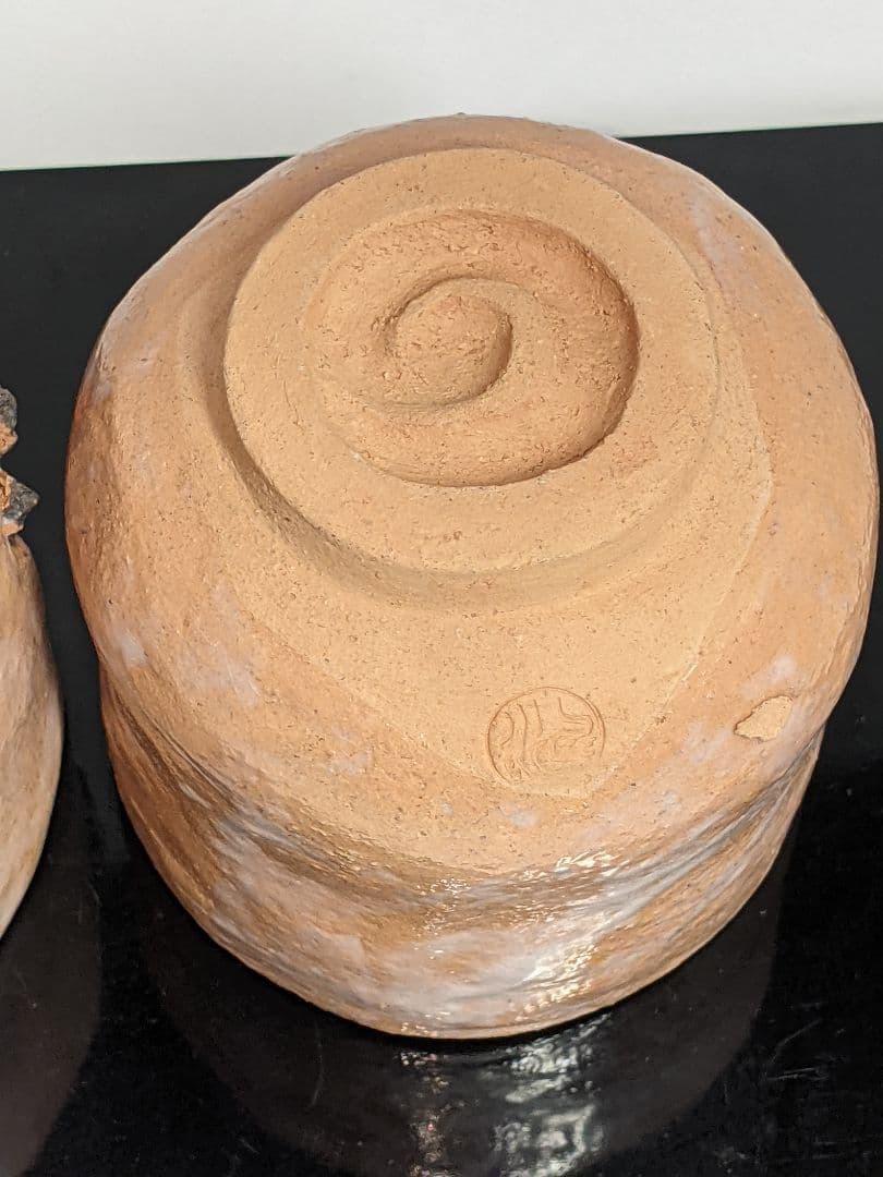 水月焼き　湯呑ペアー　蟹