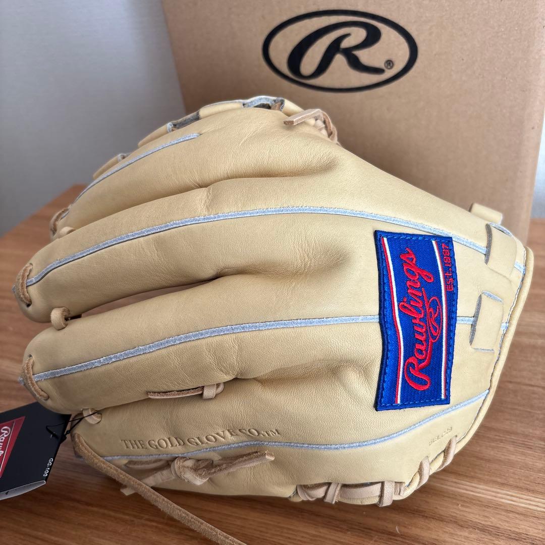 ローリングス　硬式用　グラブ　投手用　グローブ　定価60,500円　小川モデル