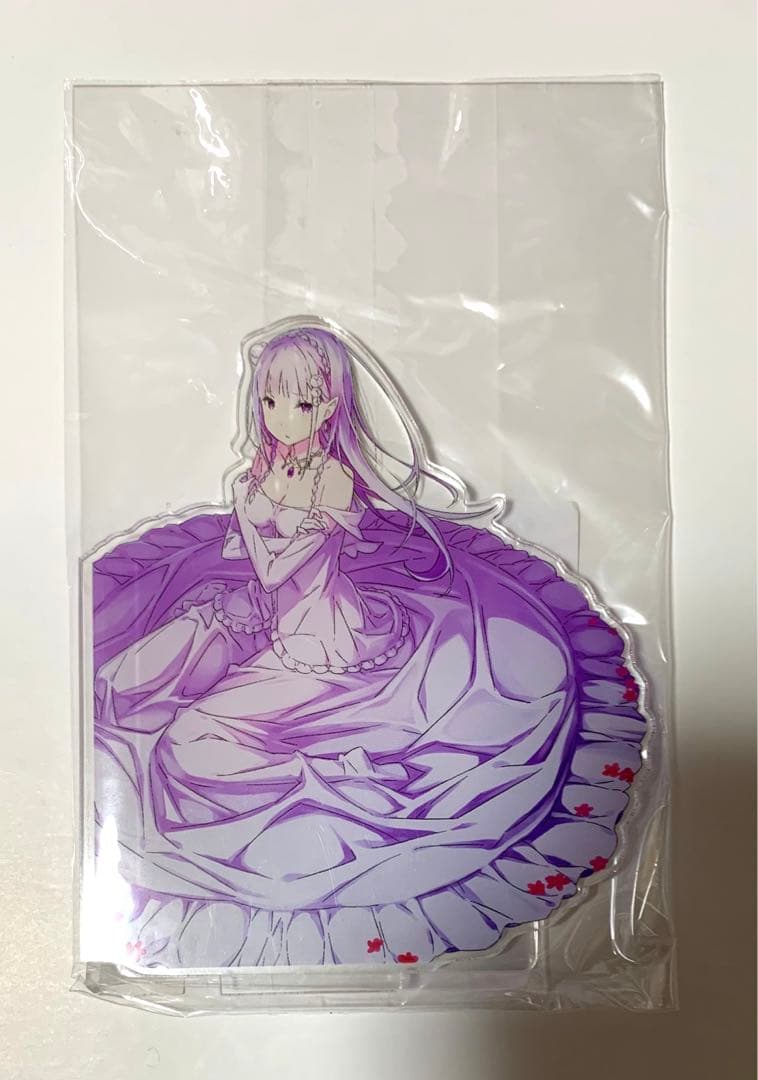 リゼロ　30巻ゲーマーズ限定　アクスタ　エミリア