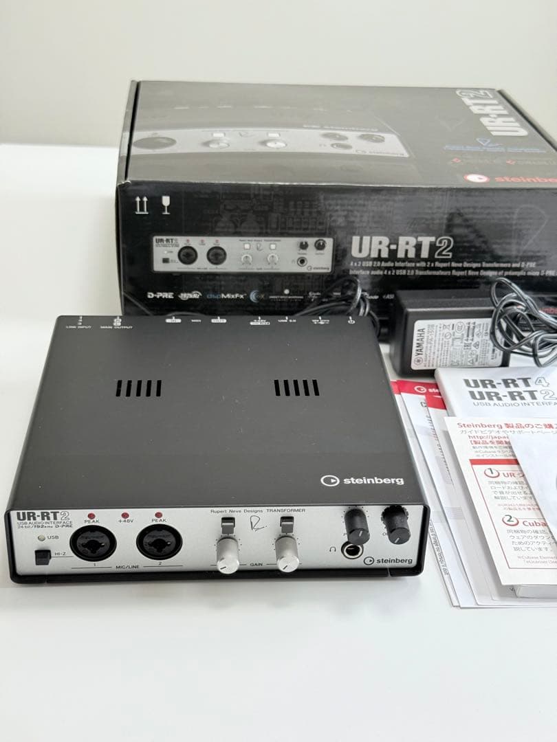 【ほぼ新品】Steinberg UR-RT2 USBオーディオインターフェイス