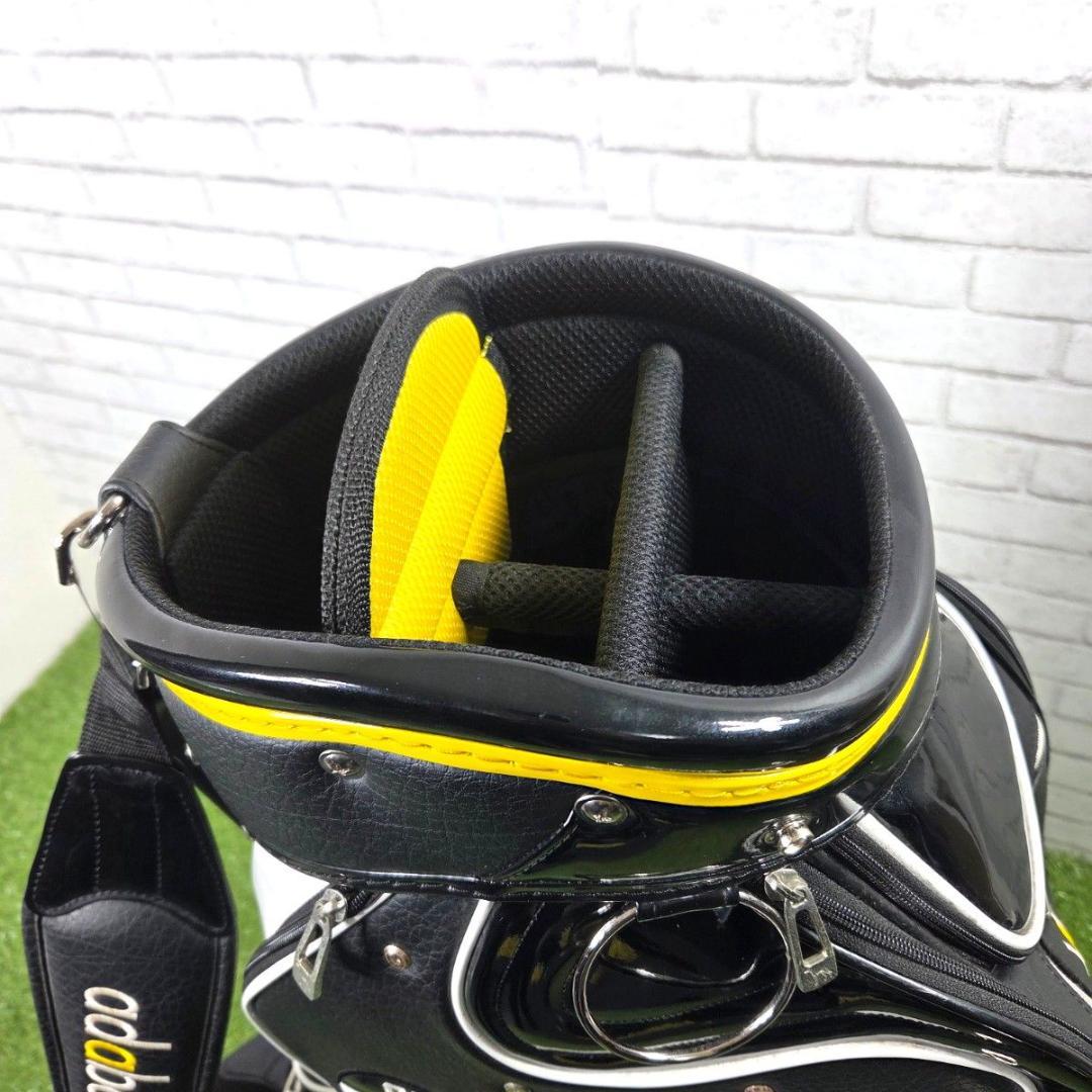 adabat アダバット キャディバッグ フード付 廃盤モデル ブラック 87