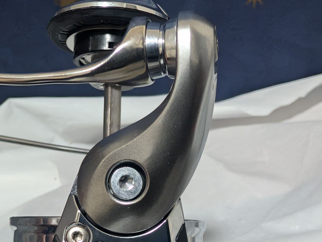 スプール無し　シマノ　管86HD 21ツインパワーSW8000HG本体ハンドル