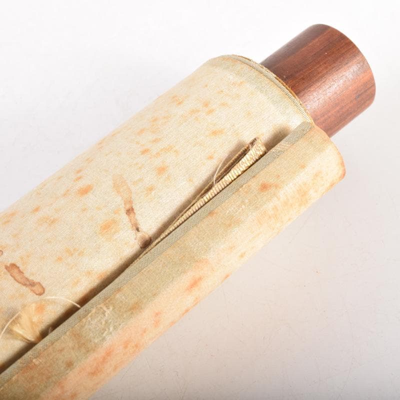 掛軸　大徳寺大仙院　尾関（桃林）宗園筆　延命十句観音経　画賛　N　7358