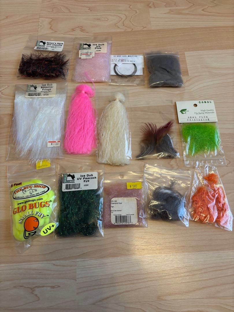 じ*ん様 フライフィッシング マテリアル バイス リール まとめ売り バラ売り不