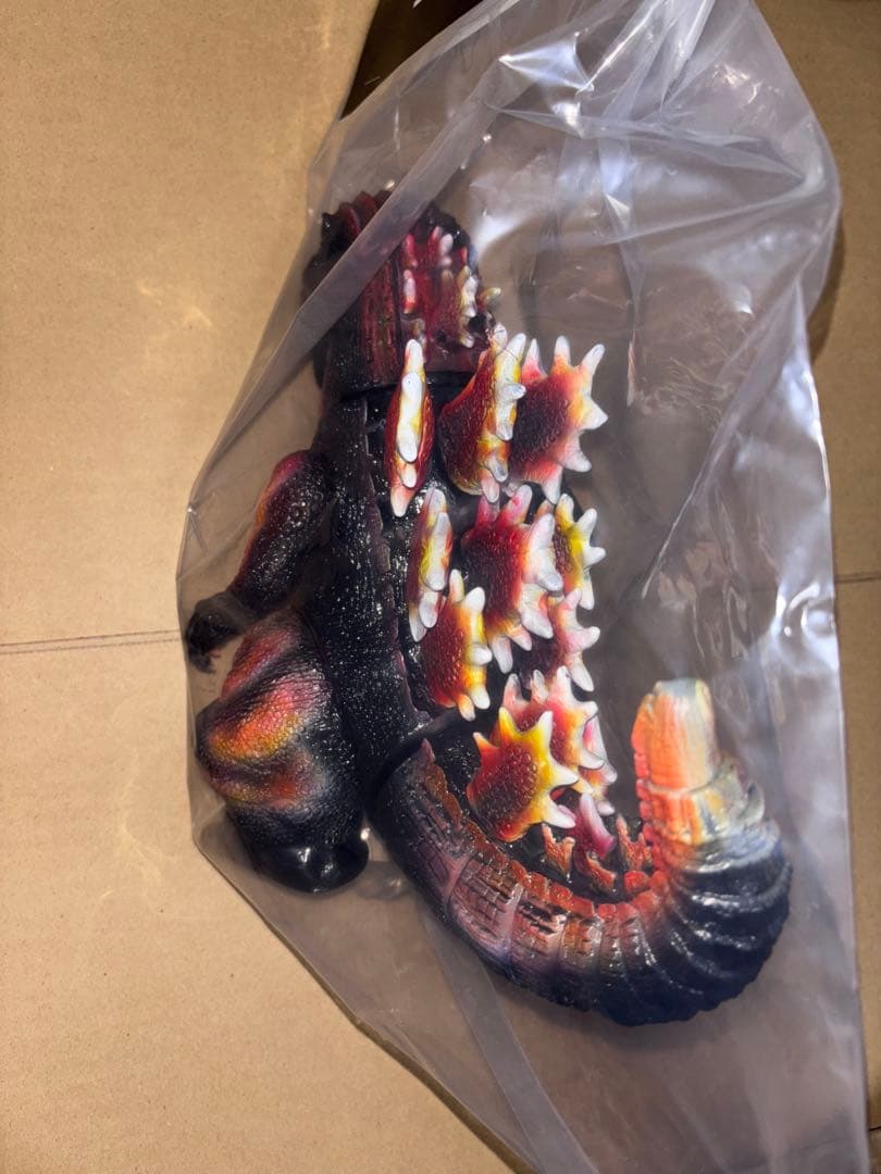 シカルナ工房 ジャイアントCUBE バーニングゴジラ 重塗装ver デスゴジ