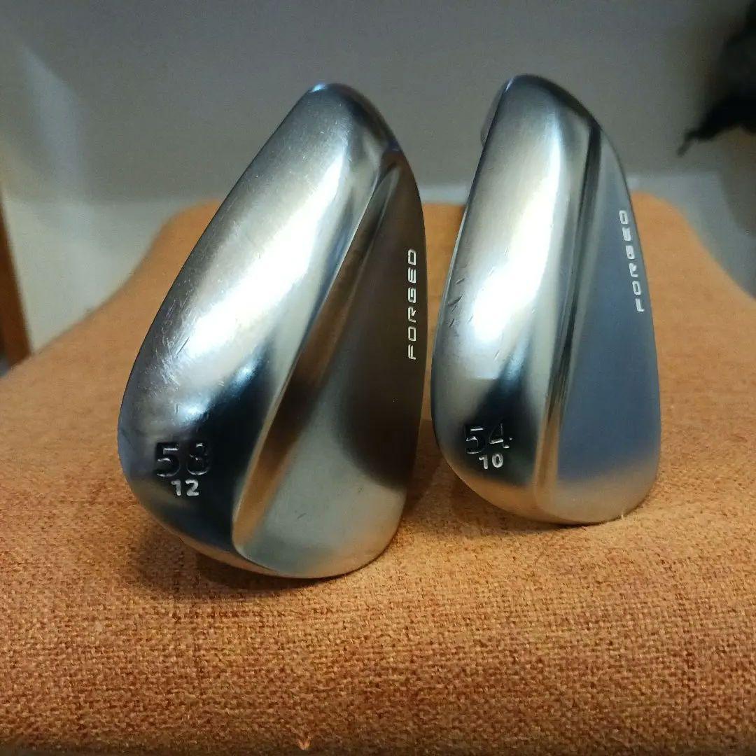 ウエッジ 54℃ 58℃ です。