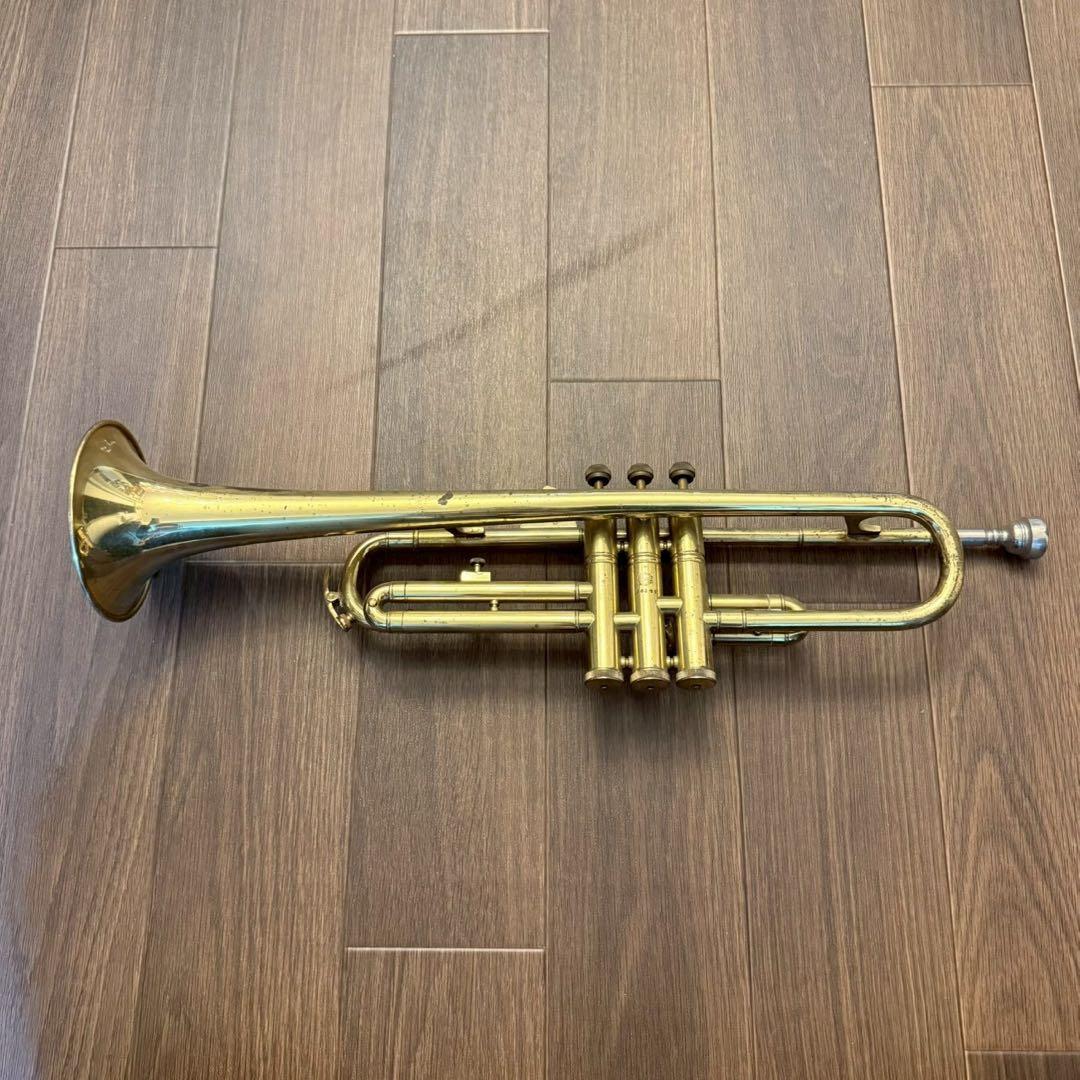 ヴィンテージ トランペット LYRIC 真鍮 管楽器 本体のみ