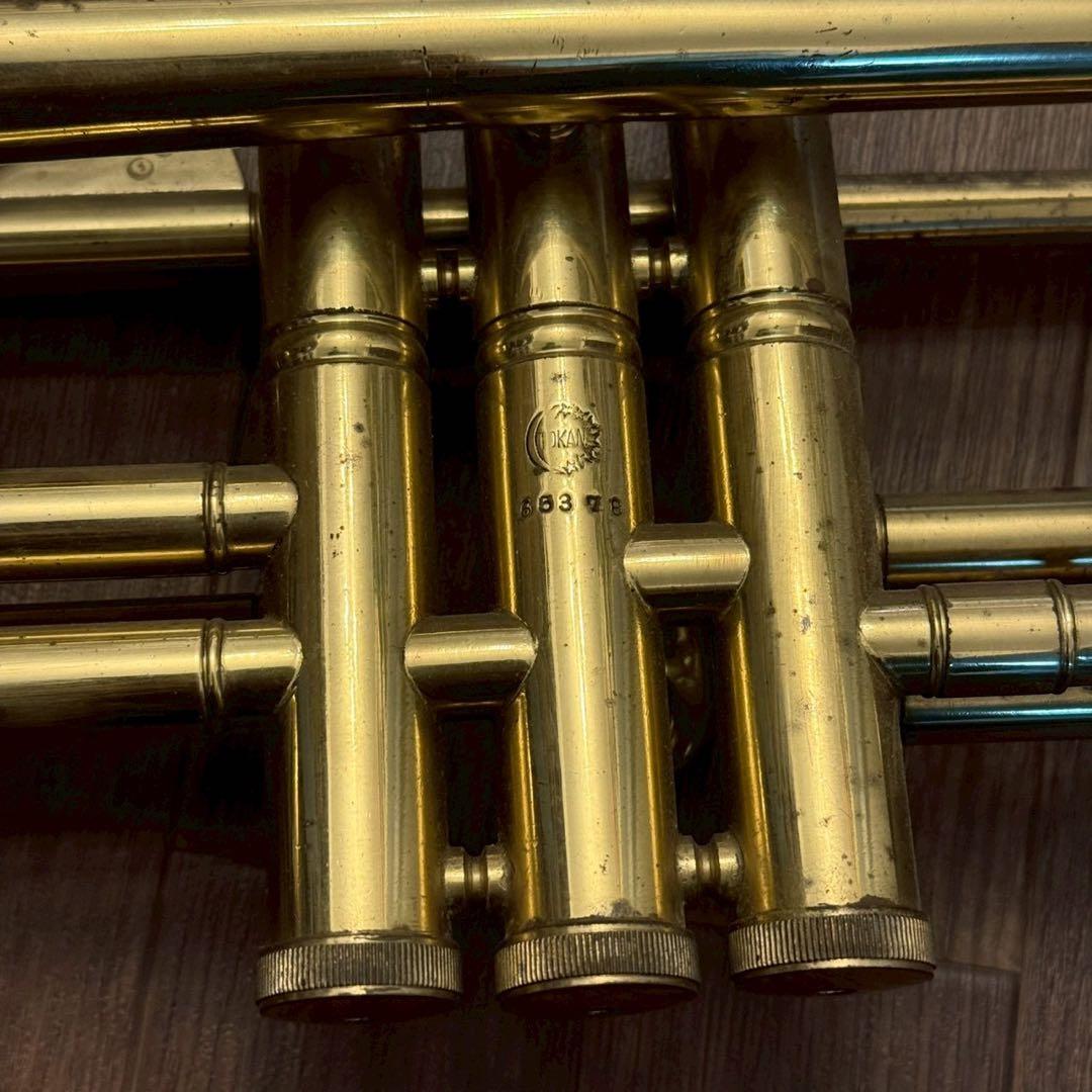 ヴィンテージ トランペット LYRIC 真鍮 管楽器 本体のみ