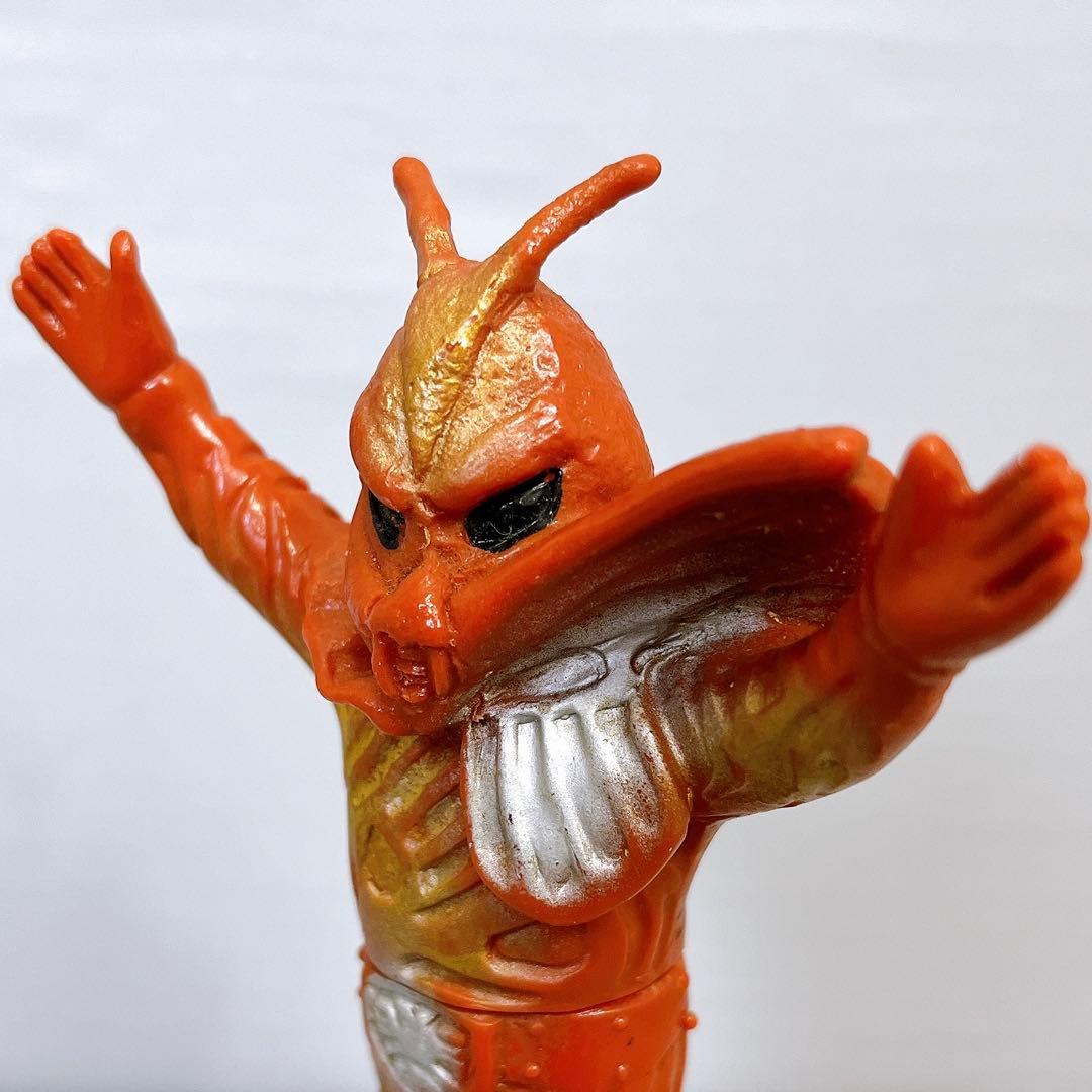 【超貴重】当時物　ミニソフビ　怪人ギリーラ　仮面ライダー　毒蝶ギリーラ　ポピー