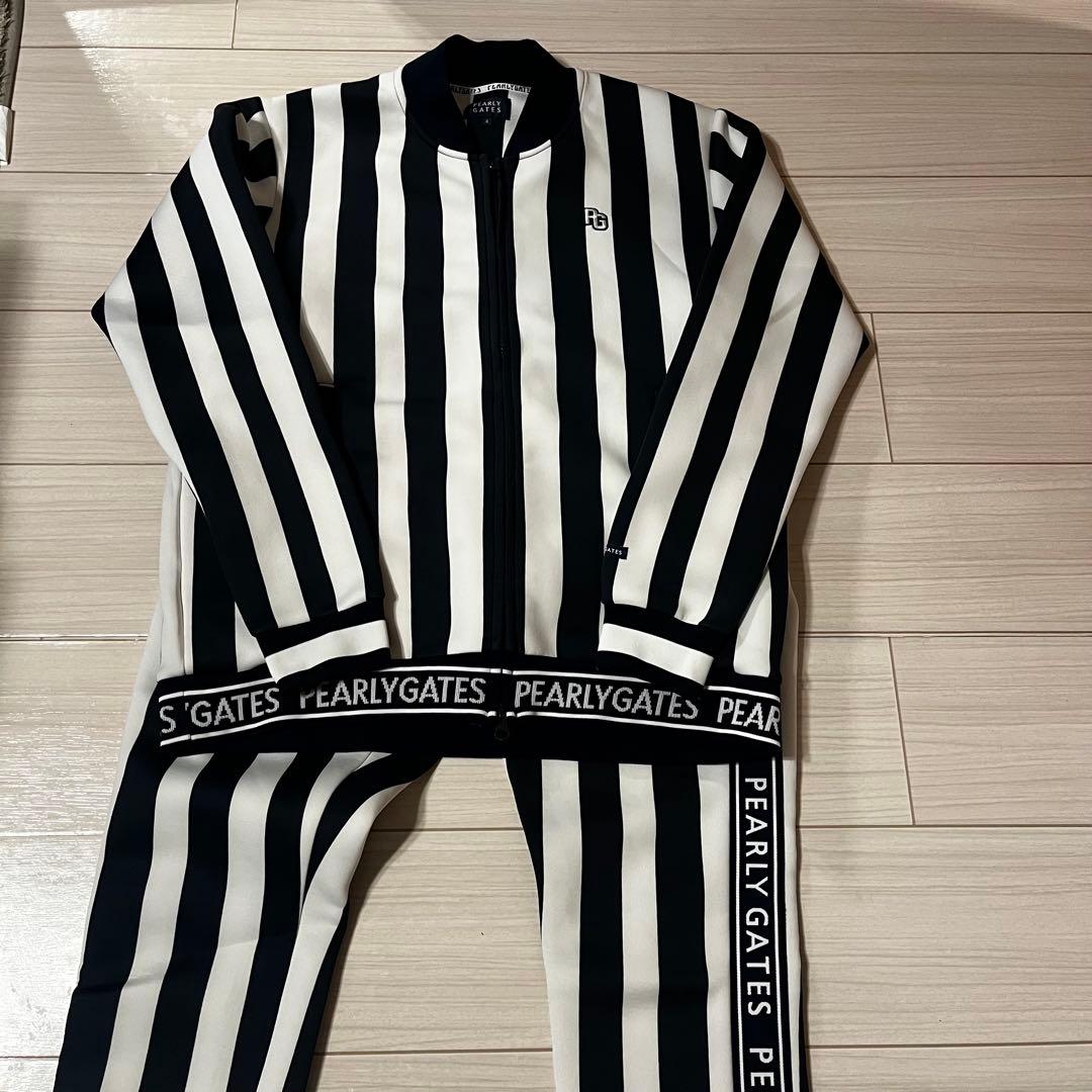 専用出品　PEARLY GATES ストライプジャケット パンツ　セットアップ