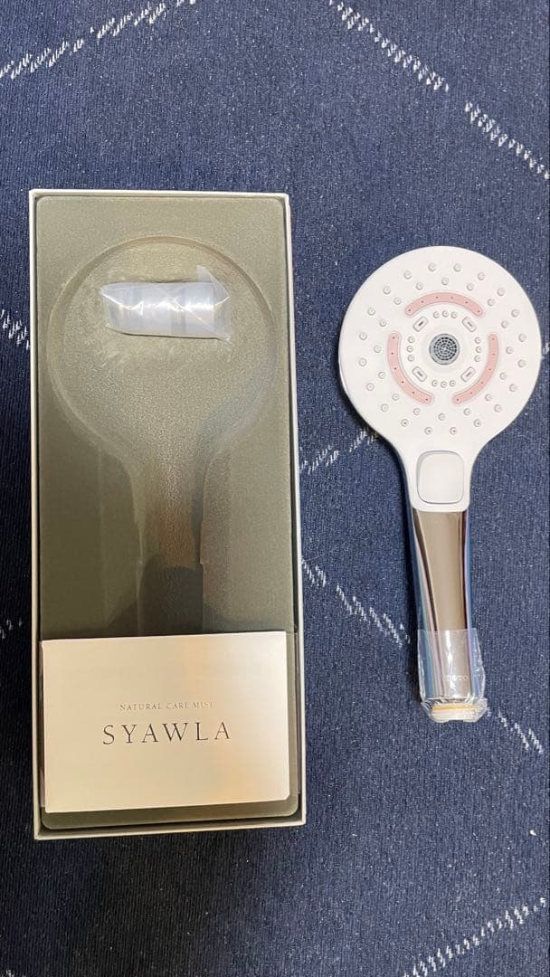 【新品・未使用】ミストシャワーヘッド SYAWLA(シャウラ) ローズトープ
