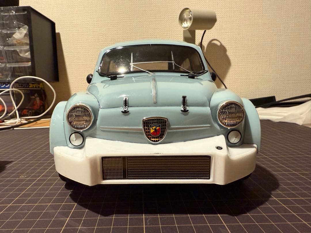 タミヤ　MB-01 FIAT ABARTH 1000 ラジコン プロポセット