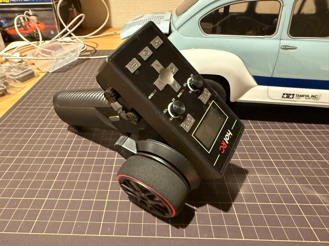 タミヤ　MB-01 FIAT ABARTH 1000 ラジコン プロポセット