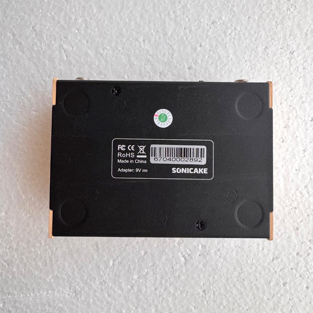 SONICAKE プリアンプ＆リバーブ アコギ エフェクター A Factory