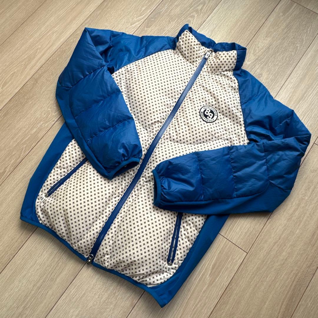 PEARLY GATESパーリーゲイツ ライトダウンジャケット 超軽量ブルゾン