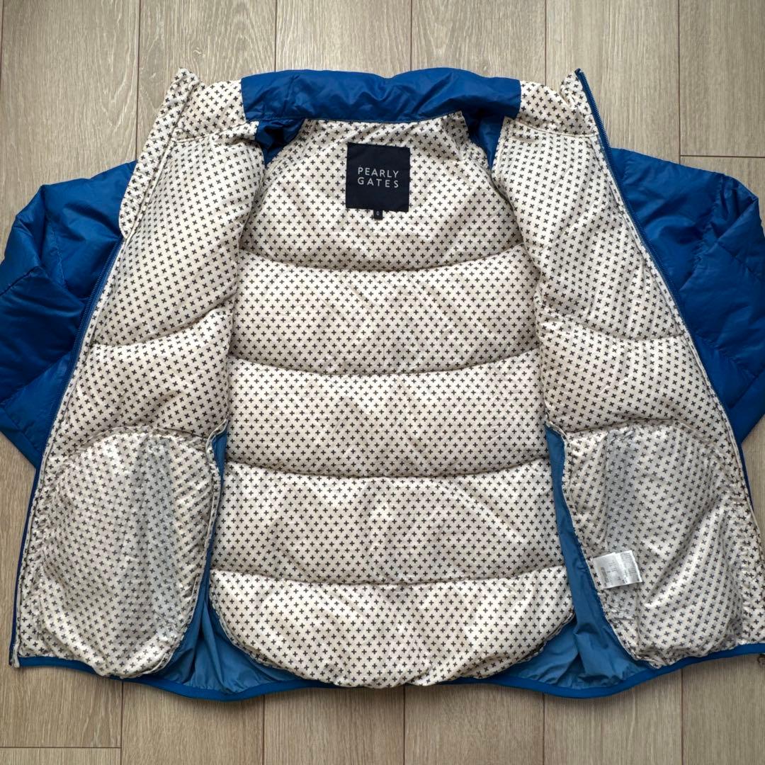PEARLY GATESパーリーゲイツ ライトダウンジャケット 超軽量ブルゾン