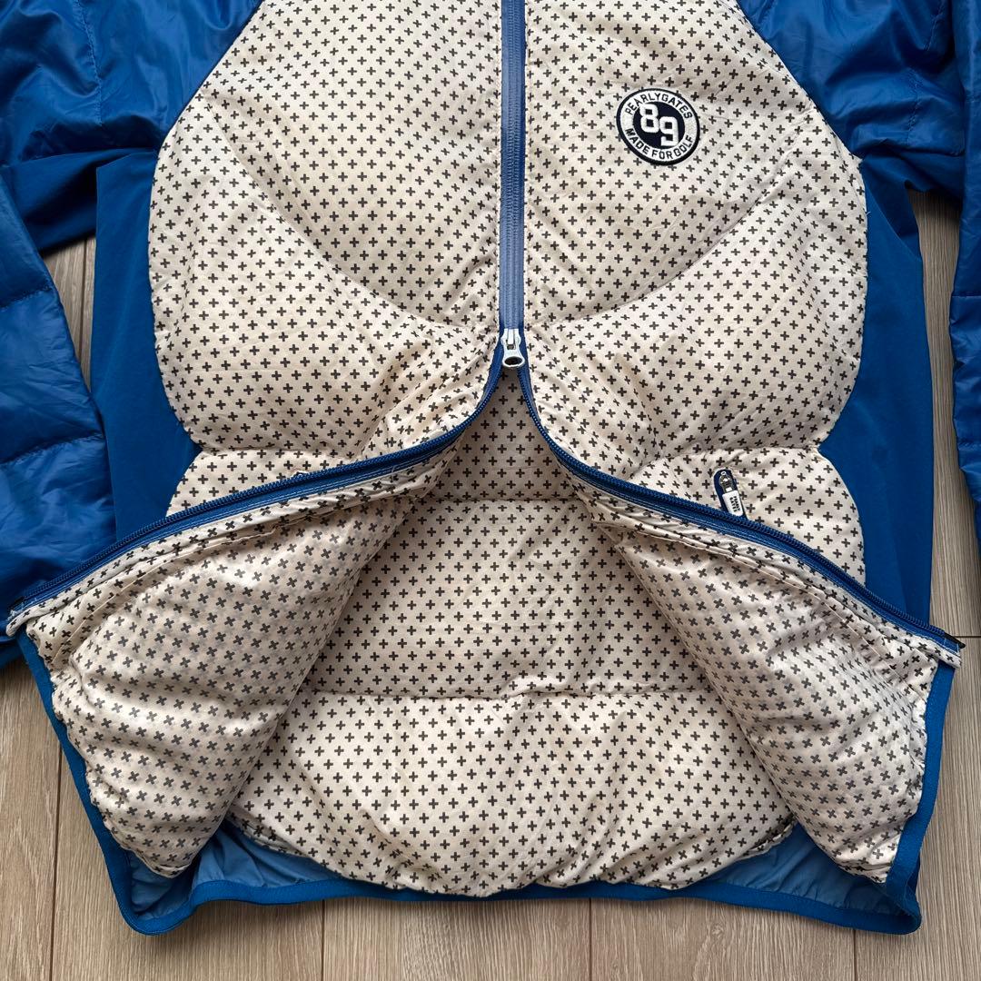 PEARLY GATESパーリーゲイツ ライトダウンジャケット 超軽量ブルゾン