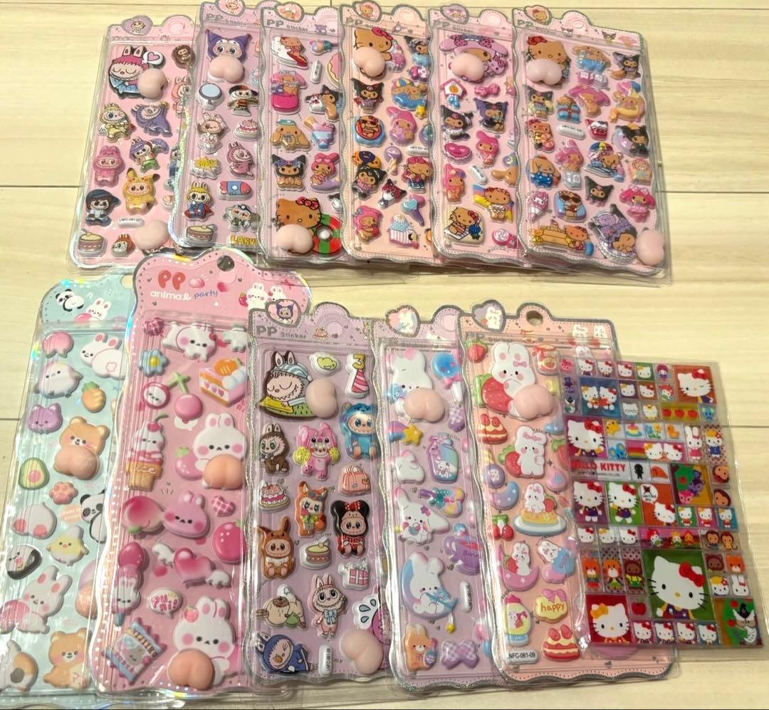 新品　ボンボンドロップシール　サンリオ　たまごっち　国内正規品　90枚セット