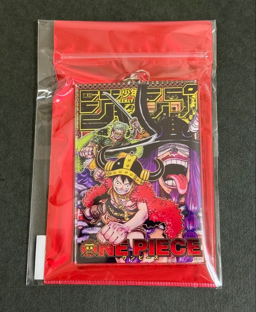 応募者全員サービス ジャンプ表紙デザイン アクキー&ステッカーセット ワンピース