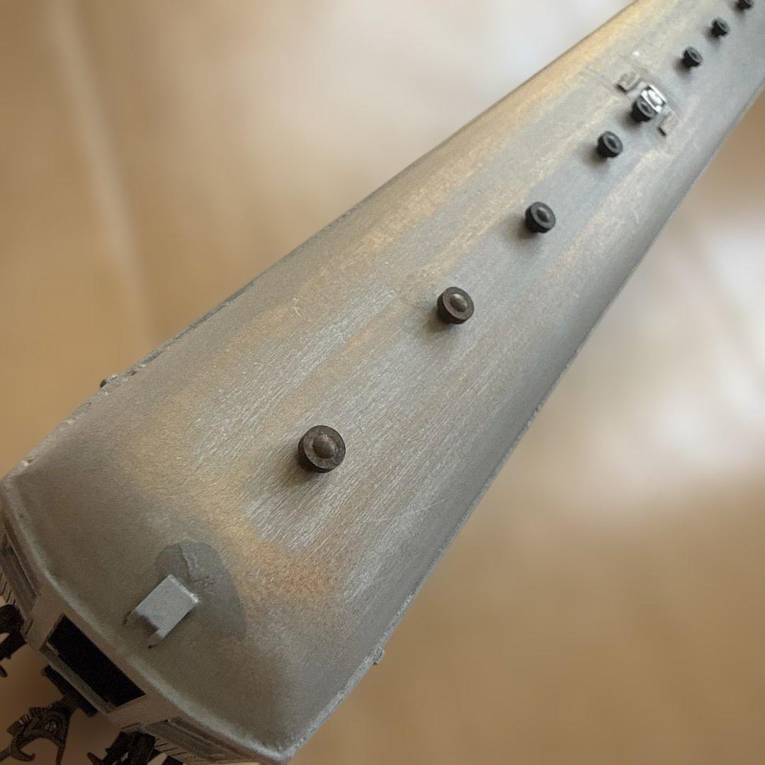 HOゲージ ナロハ　真空　11632? 　鉄道模型 グレー