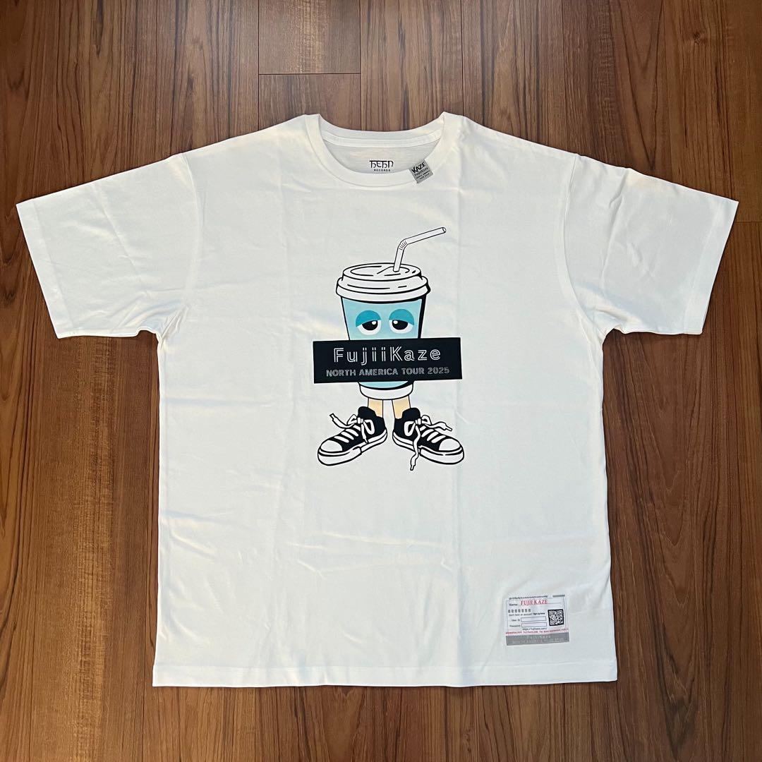 mm様　未使用 藤井風 NA TOUR ドリンクT XL 白と黒　2着