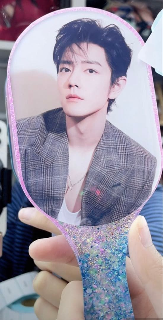 肖戦 超大レジンエアークッション付きヘアブラシ　12点セット❣️確認用0109