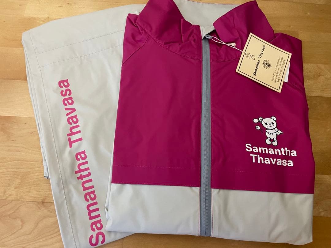 サマンサ　ゴルフ　レインウェア　ピンク　アイミー 新品