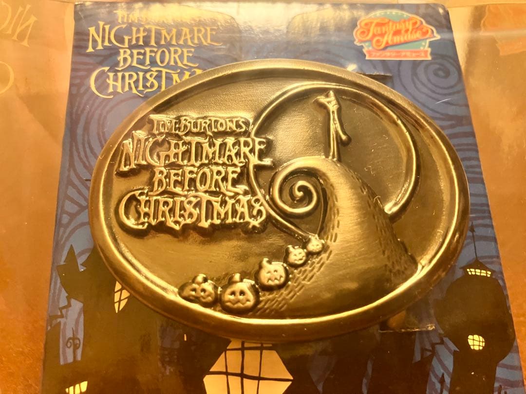 フランクリンミント ナイトメアー・ビフォア・クリスマス 公式 ベルトバックル