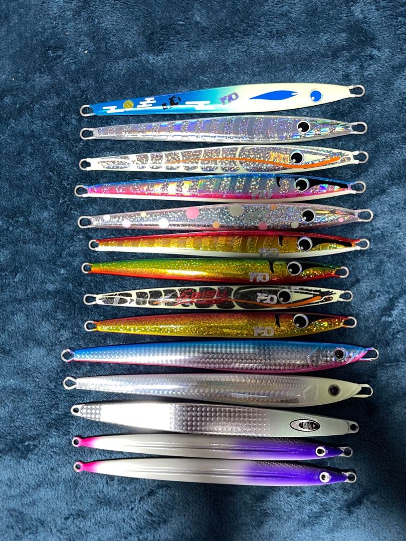 羽田ジグ、鉄ジグなど16本　丹後ジギング