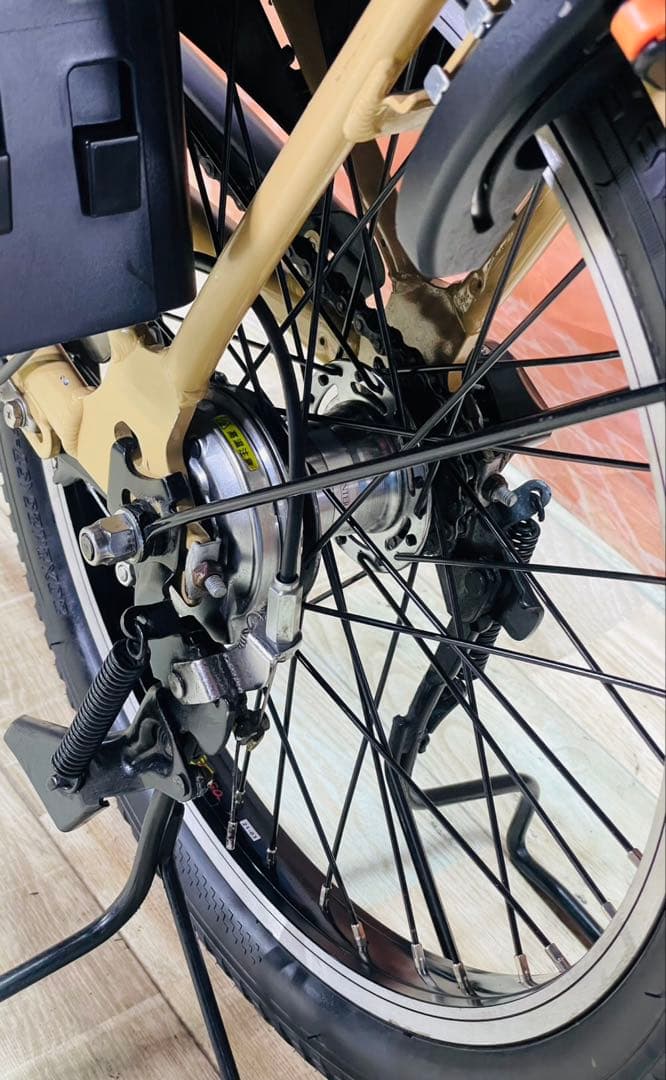 ギュットアニーズ2020年⭐️16AH！子供乗せ電動アシスト自転車Y3411