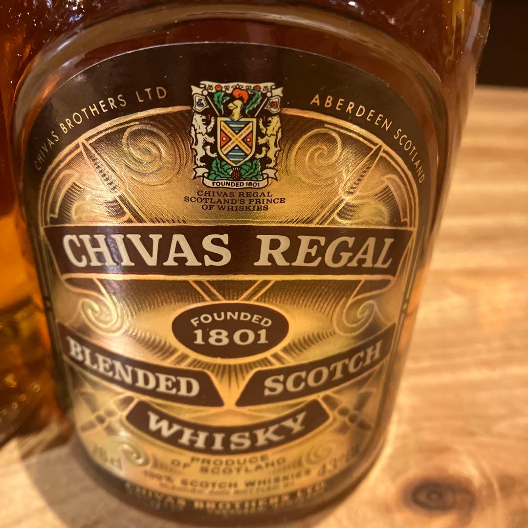 『2本まとめて』CHIVAS REGAL 12年 ブレンデッドスコッチウイスキー