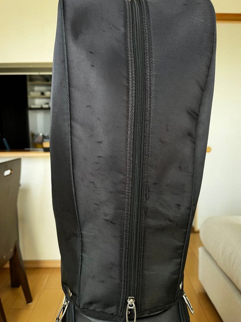 良品テーラーメイド CB KY833トゥルーライト キャディバッグ　9型軽量　黒