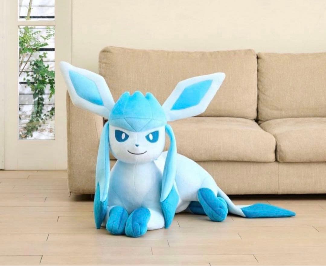 【新品未開封】　等身大 グレイシア　寝そべり ぬいぐるみ ポケモンセンター受注品