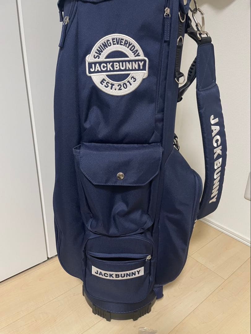 JACKBUNNY キャディバッグ ネイビー