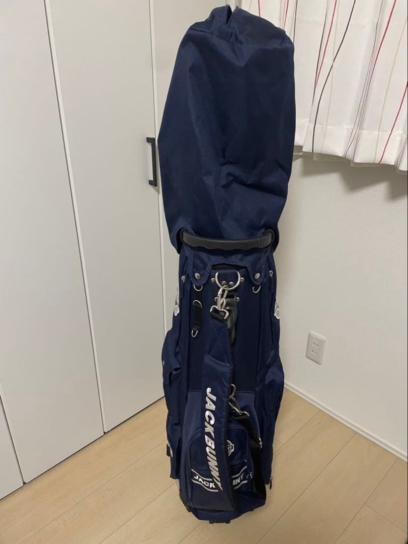 JACKBUNNY キャディバッグ ネイビー