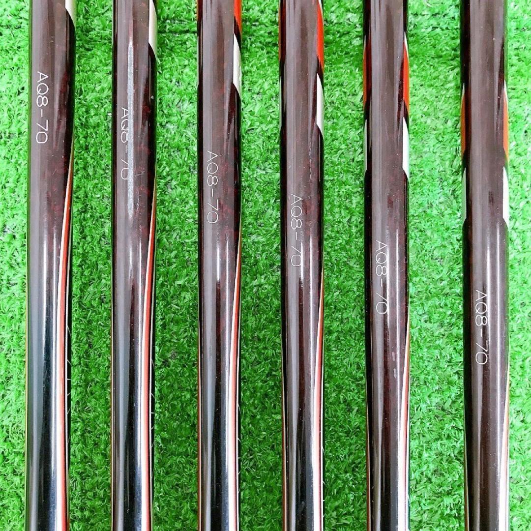 テ43★★2星2S ホンマベレス IS-03 6本レフティアイアンセット 金 左