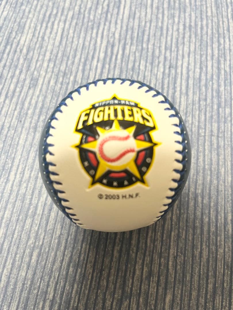 大谷翔平　サインボール　球団ロゴ　日本ハムファイターズ