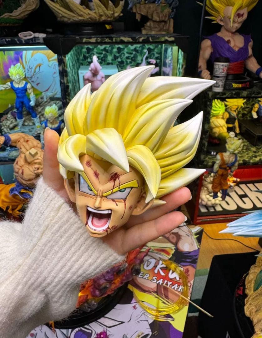 ドラゴンボール 孫悟空 ガレキ ガレージキット スタチューX①②⑨