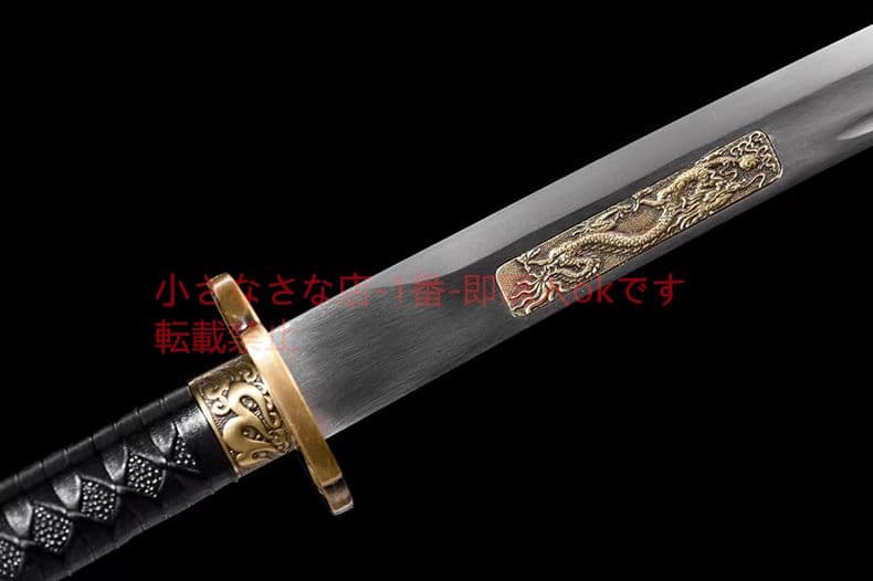 春の河東獅子のほえる刺繍をする 古兵器 武具　刀装具　日本刀　模造刀 居合刀