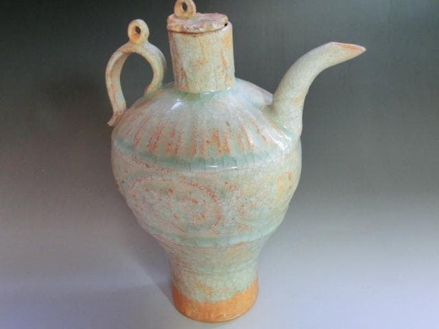 水注■古い青磁 水差し 時代物 古玩 唐物 中国 古美術 時代物 骨董品■